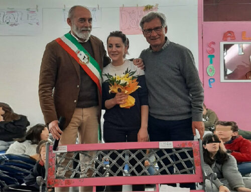 Inaugurata a Cantalupo la Panchina Rosa LILT intitolata a Stella Settimi