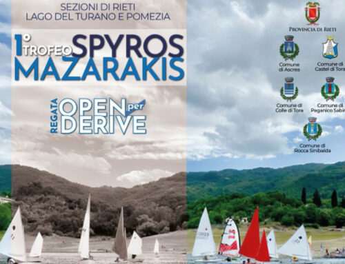 Dal 2 al 4 giugno sul Lago del Turano il 1° Trofeo Spyros Mazarakis