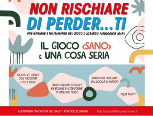 A Ponticelli Sabino il 3 giugno evento dedicato al gioco sano