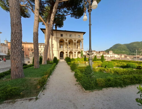 Il giardino di Palazzo Vincentini