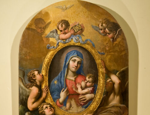 La Madonna del latte di Girolamo Troppa al Museo Civico di Rieti