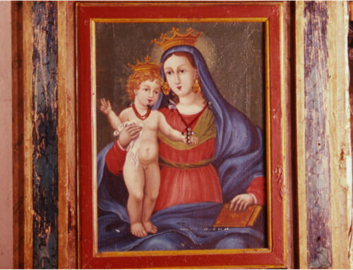 Devozione mariana nella chiesa parrocchiale di Mozza – gli affreschi del catino absidale