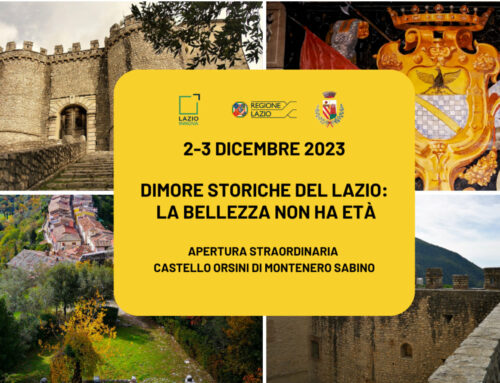 Montenero, apertura straordinaria del Castello Orsini