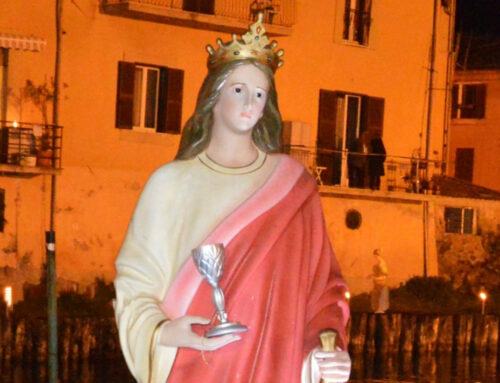 Sabato 2 dicembre la Processione di Santa Barbara sul Fiume Velino