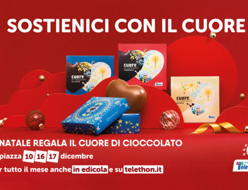Tornano i Cuori di Cioccolato Telethon, dal 9 al 17 dicembre