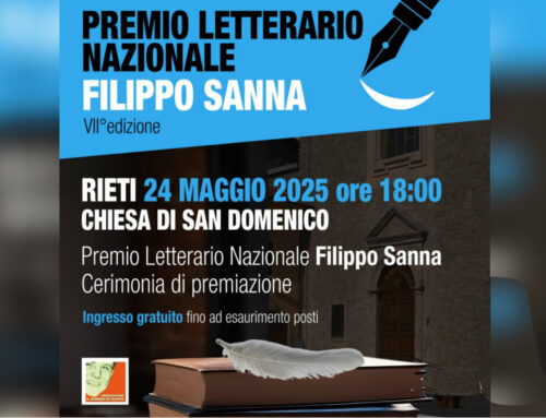 Sabato 24 maggio la finale del Premio Letterario Nazionale Filippo Sanna