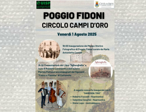 A Poggio Fidoni inaugurazione Museo Storico Fotografico e presentazione libro “Sghenghella”