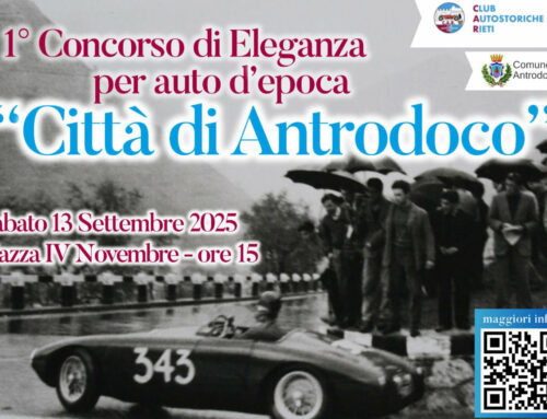 1° Concorso di Eleganza per auto storiche Città di Antrodoco