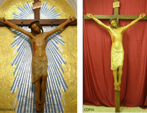 Festività dell’Esaltazione della Croce a Chiesa Nuova: l’originale del Crocifisso trecentesco e la sua copia processionale