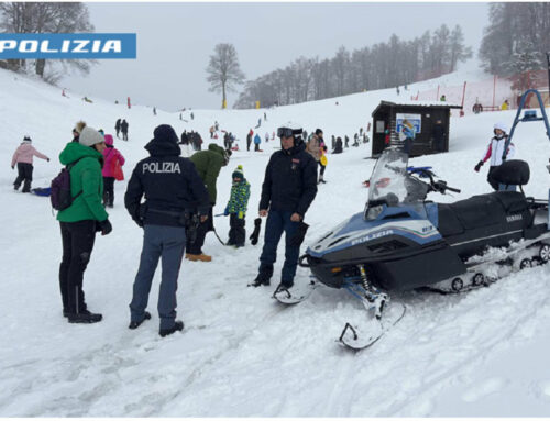 Terminillo, la Polizia garantisce la sicurezza di turisti ed appassionati degli sport invernali